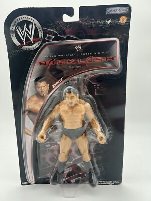 Vintage WWE Batista Action Figure Jakks Pacific Backlash Series 7 Basic MOC 2005