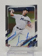 2021 Topps Chrome Rookie Autograph Sixto Sanchez RA-SS