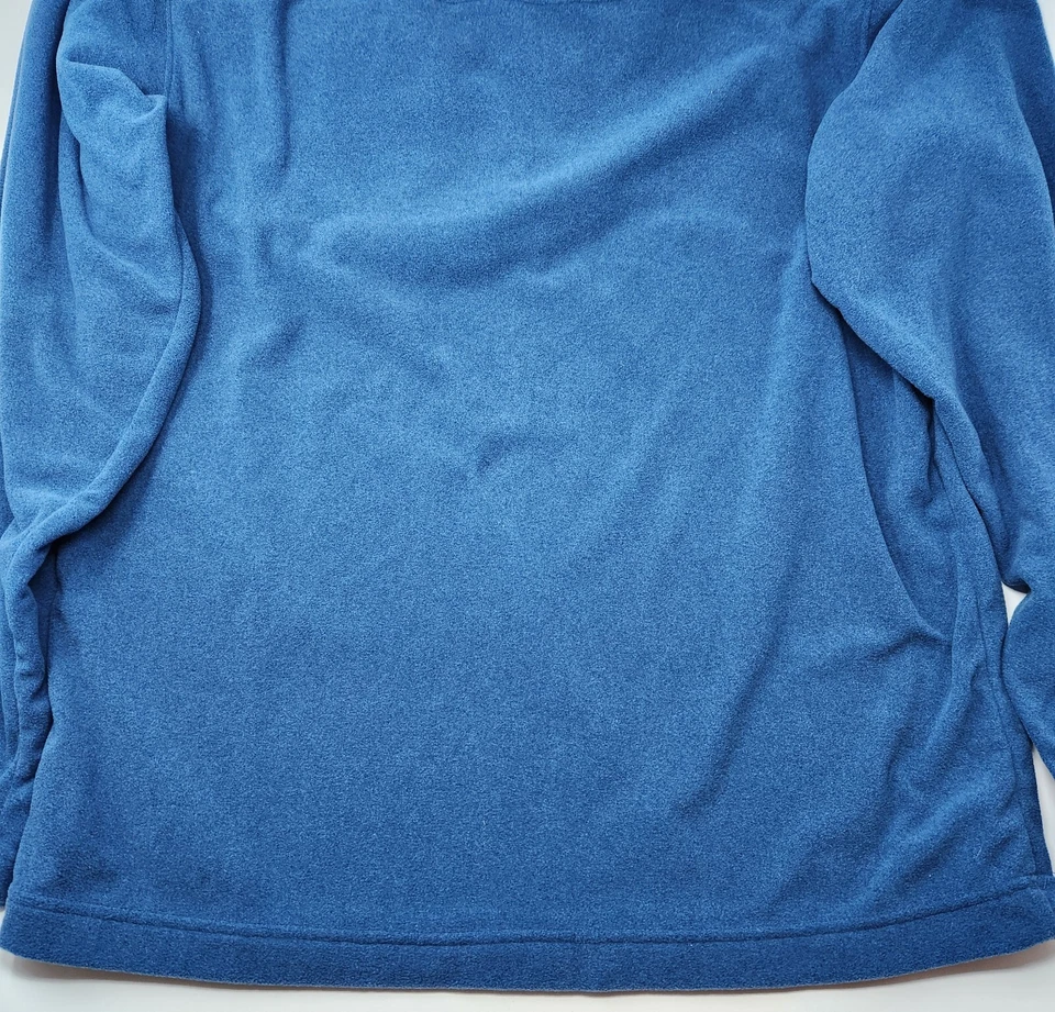 Bills Khakis Quarter Zip Fleece Pullover Jacket Blue Mens Large  - Image 2 of 4