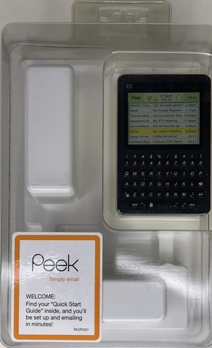 TWITTER X Peek Mobile Email Device NEW IN BOX PK-STP-001 2008 RETRO ELECTRONICS - Picture 4 of 6