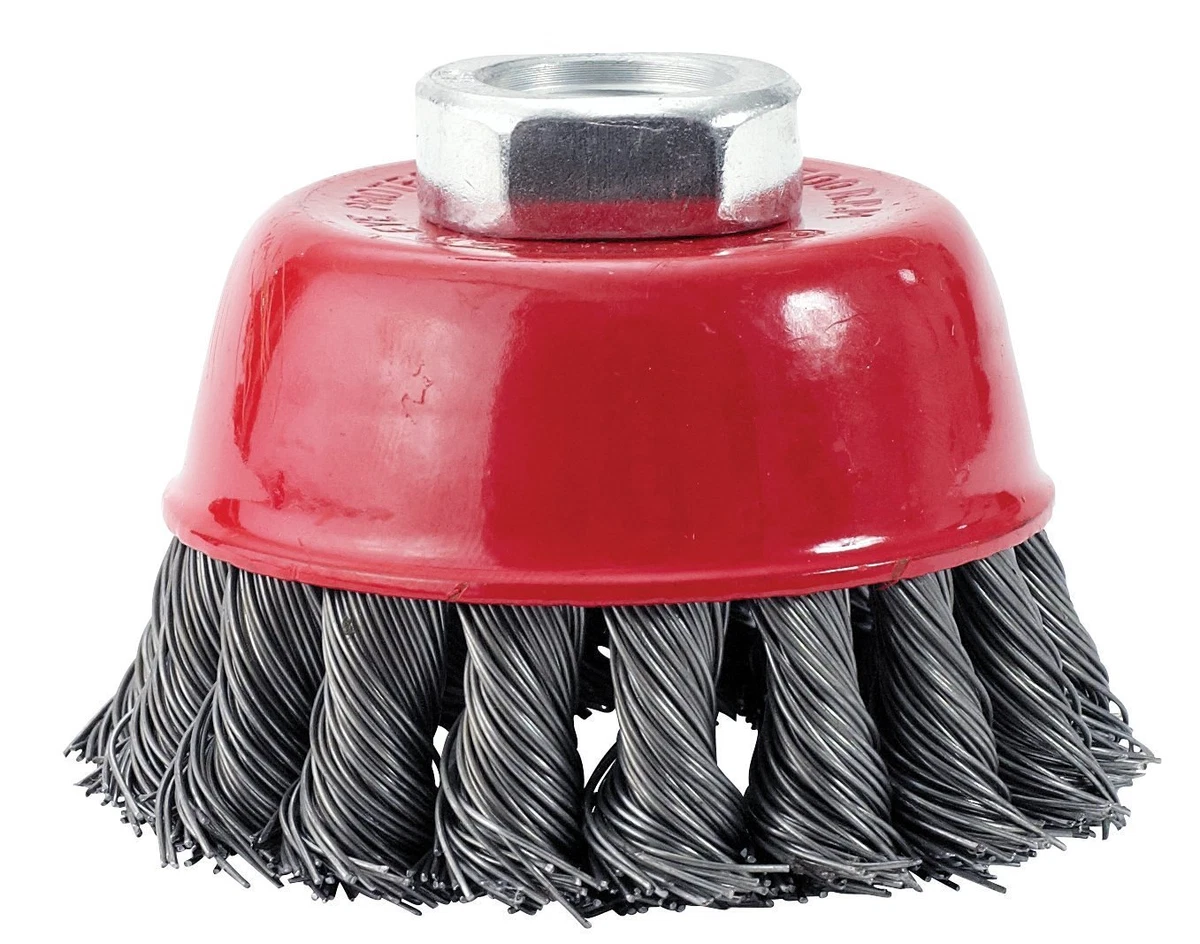 3 in. Carbon Steel Crimped Wire Cup Brush