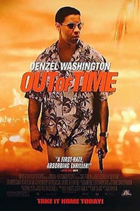 Out Of Time (Single Sided) Original Video/Dvd Ad Poster