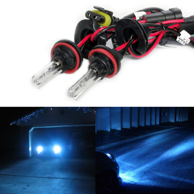 H11 10000K Deep Blue HID Bulb 35W Xenon Headlight Replacement for Nissan Altima