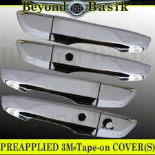 2016 17 18 19 20 2021 Honda Civic 4DR CHROME Door Handle COVERS With Smart Key