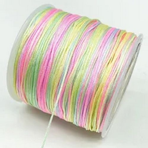 Nylon Cord Thread Chinese Knot Macrame Bracelet Braided String DIY Jewelry 0.8mm - Picture 5 of 50