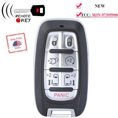 M3N-97395900 for Chrysler Pacifica 2017-2023 Voyager 2020-2022 Remote Key Fob