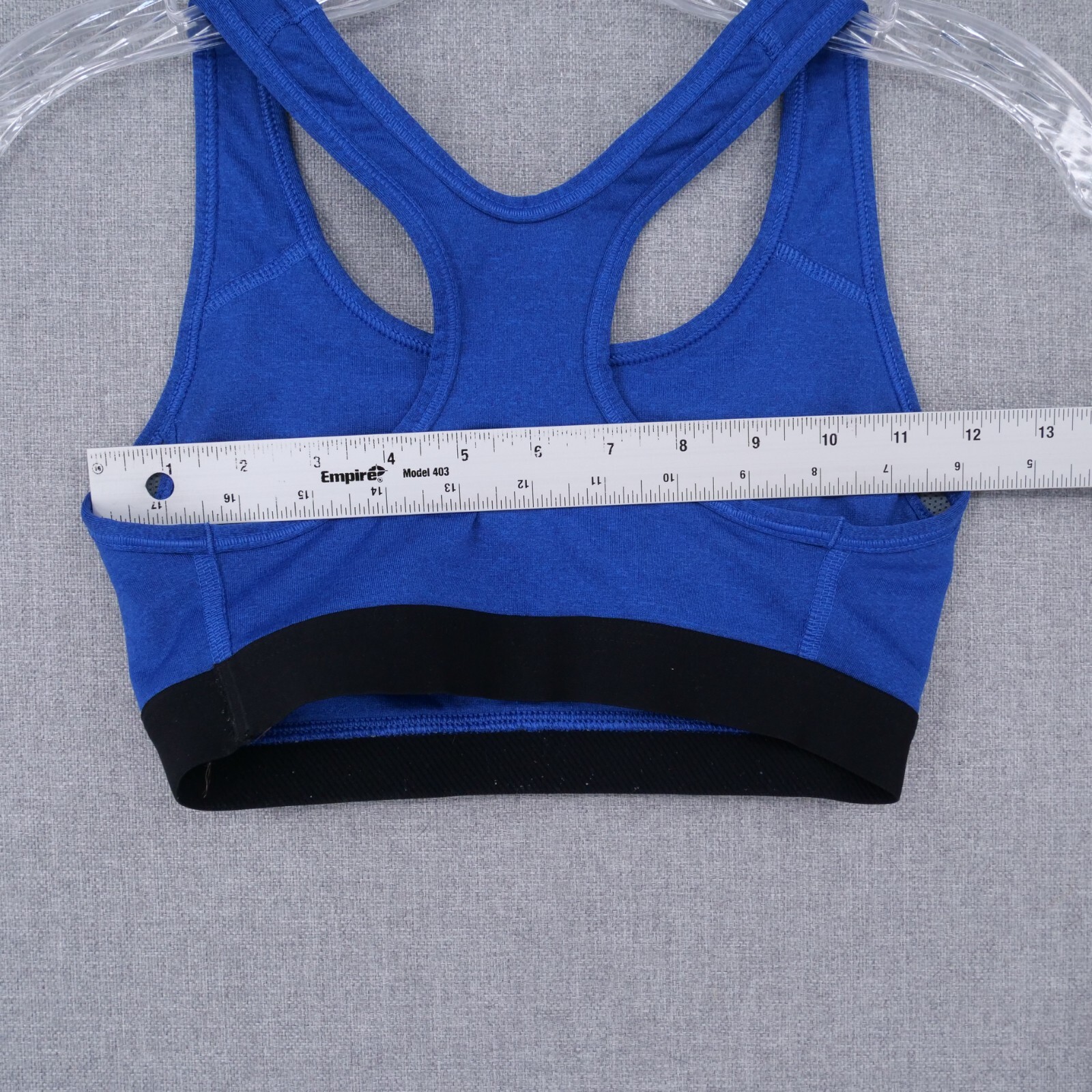 Nike Sports Bra Top Womens XS Extra Small Blue DriFit Training Workout