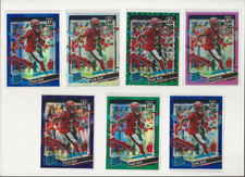 Tank Dell 2023 Optic Prizm Rookie Card Lot: (x7) Different Colored Prizms