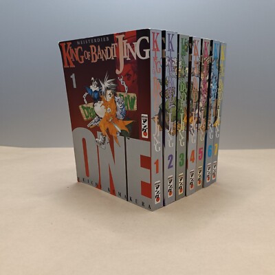 King of Bandit Jing Band 1-7 Manga komplette Reihe Serie Yuichi Kumakura dt.