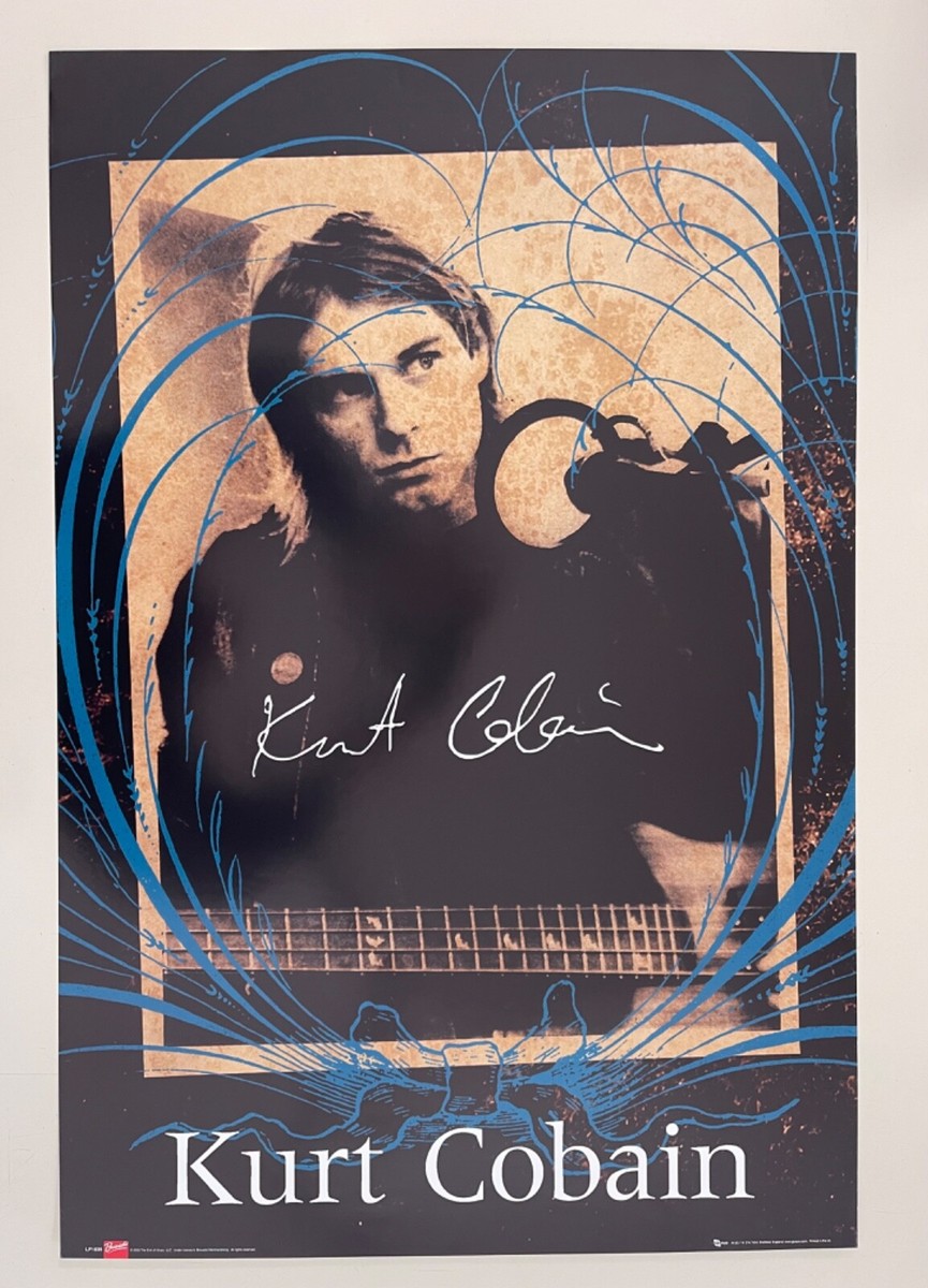 KURT COBAIN, NIRVANA, AUTHENTIC 2005 POSTER | eBay