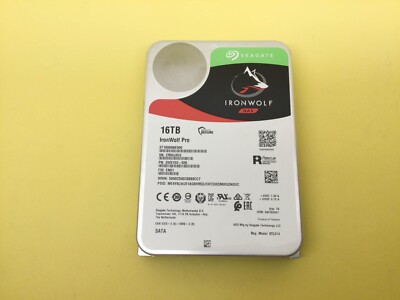 Seagate IronWolf Pro 16TB 7200rpm SATA 6Gb/s 3.5'' NAS Hard Drive ST16000NE000