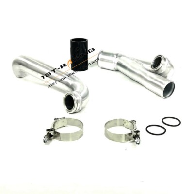 Turbo Outlet Charge Pipe Clamps Kit FOR 2007-2013 BMW 335i N54/335is N54 3.0L