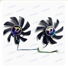 New Graphics Card Cooling Fan For POWERCOOLOR/DATALAND RX590 8GB Red Dragon