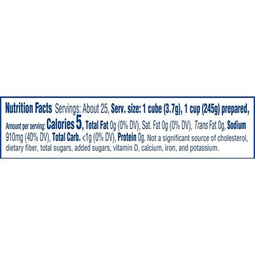 Wylers Instant Bouillon Beef Cubes aromatisés 2024 (pot de 3,25 oz) livraison gratuite