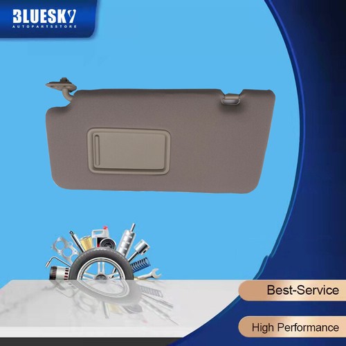 2Pcs Sun Protection Shade W/ Mirror Gray LH RH For Nissan Versa S SL 2007-2012