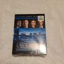 Law  Order Criminal Intent: Season 1 DVD, 2001 Brand NEW - The First Year