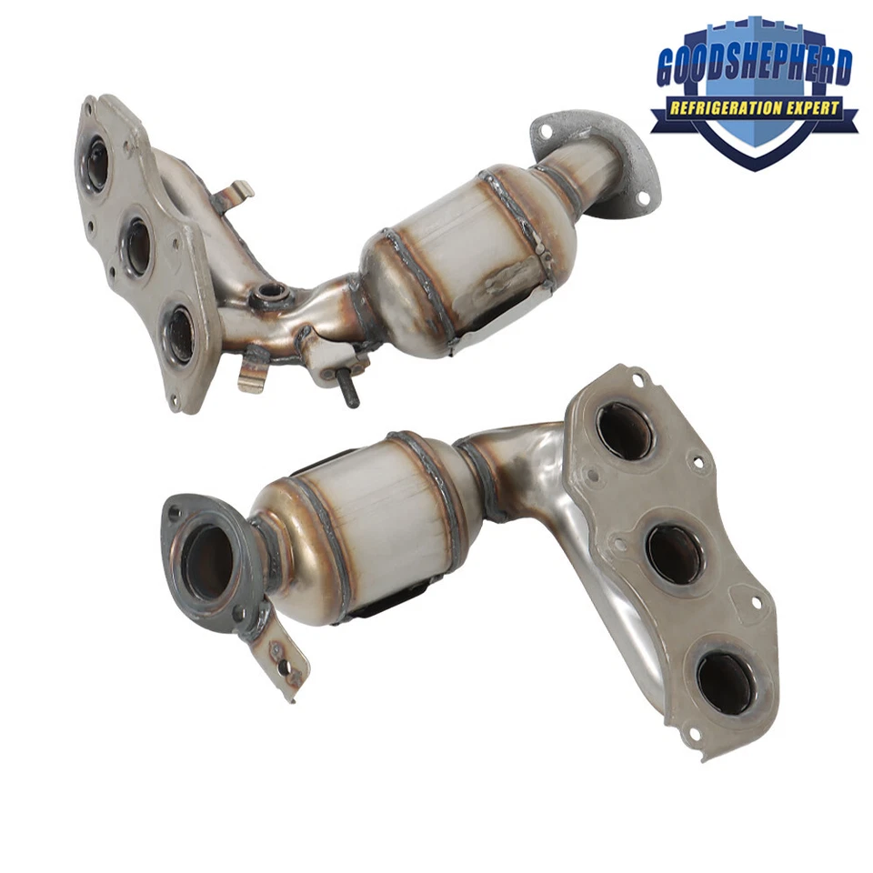 For 2011 2012 2013 2014 2015 Toyota Sienna 3.5L V6 FWD Both Catalytic Converters Foto 4 de 4