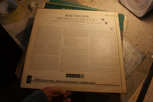 Budapest String Quartet The Complete Quartets De Beethoven LP Columbia 6 Eye VG - Picture 2 of 2