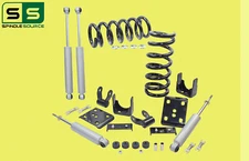 3" front 5" rear Drop Lowering Kit + SHOCKS 1988 - 1998 Chevrolet GMC C1500