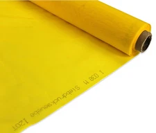 3 yard Screen Printing Mesh Fabric 250M/100T Yellow Mesh Stretch Screen Fame 