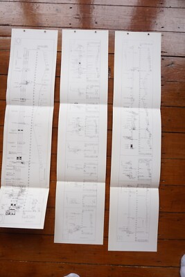 Hanslope Bicester Market Harboro London Midland Railway Track Plan Map x3