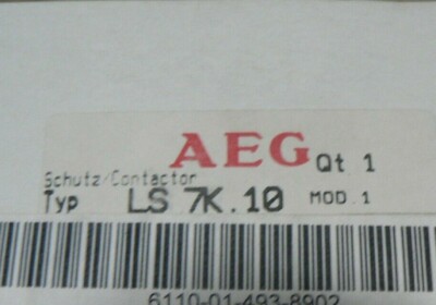 LS7K.10-AO, AEG, Ls-K 3-Pole Contactor (Open Type) 32A 1No Aux 120V60Hz Ls7K-Ao