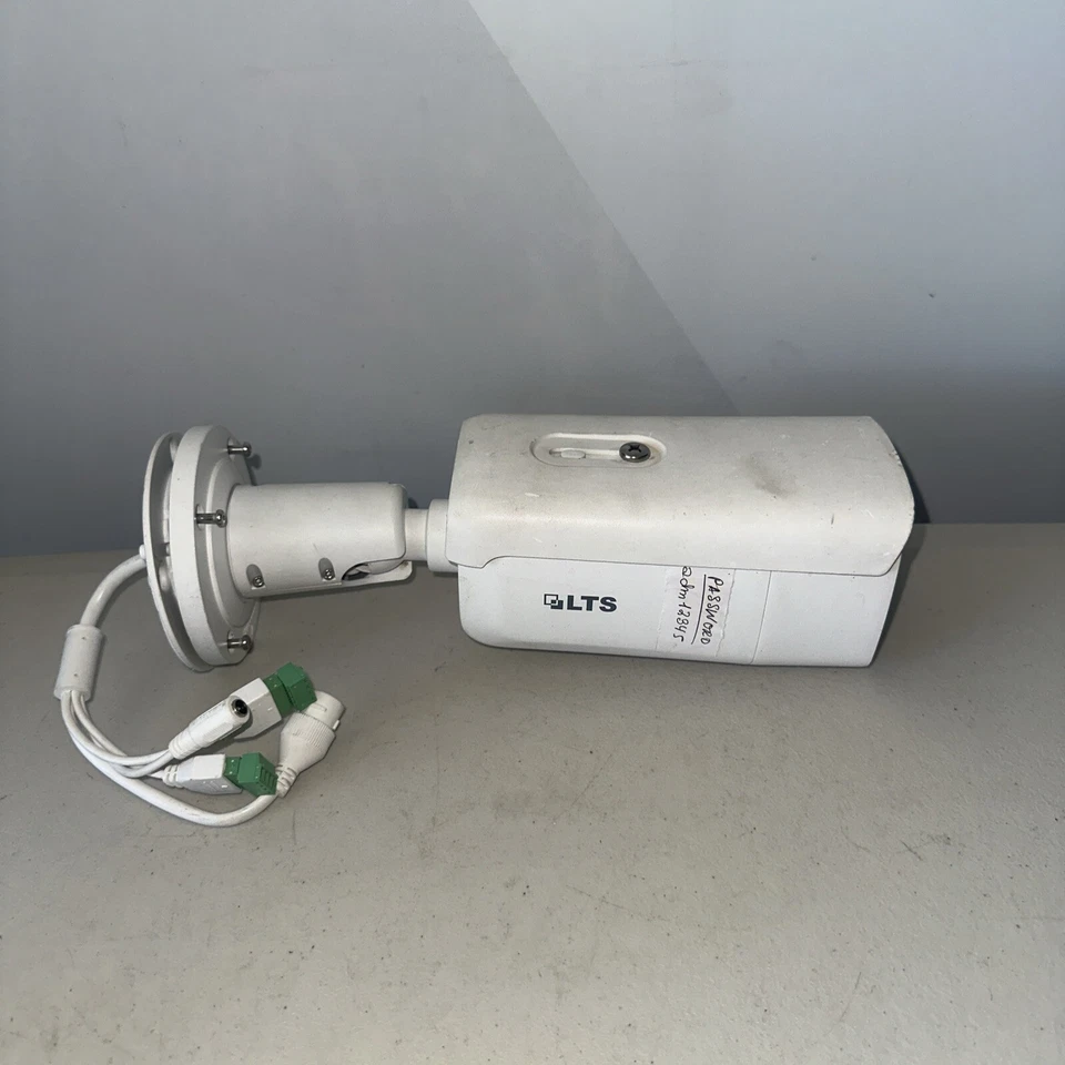 LTS CMIP9743NW-SZ Night Vision Outdoor Bullet Network IP Security Camera, White - Image 4 of 4