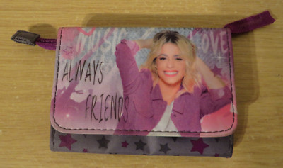 gebr. DISNEY Violetta Geldbeutel lila Mädchen Mode Portemonnaie Handtasche  TOP