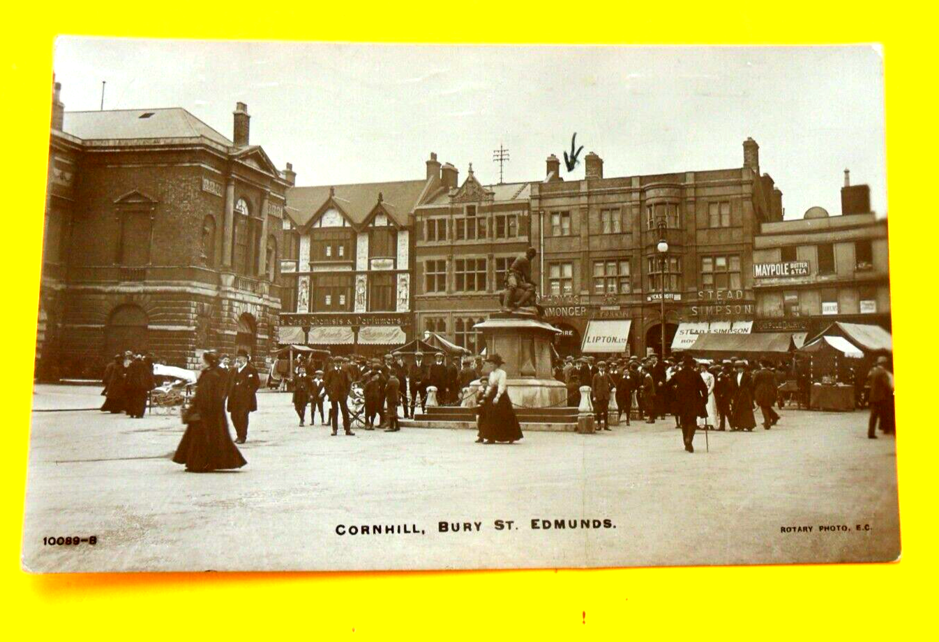 Post Card of Cornhill Bury St Edmunds. Suffolk eBay
