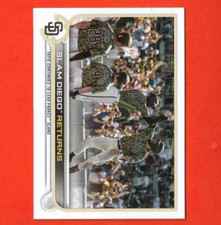 2022 Topps Series 1 Slam Diego Returns 125 San Diego Padres Base