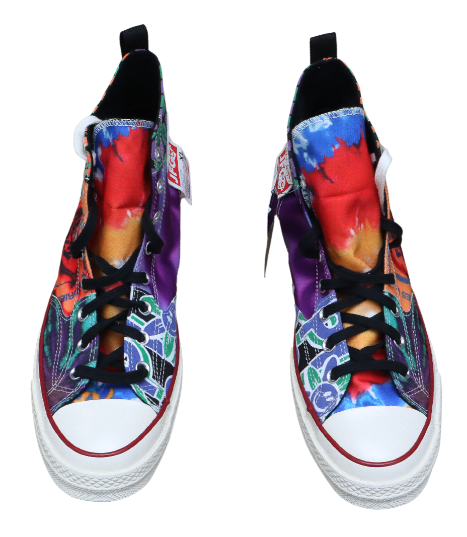 Size 12 Converse Chuck 70 High x Joe Freshgoods JFG Graphic Tee Collage  170646C | eBay