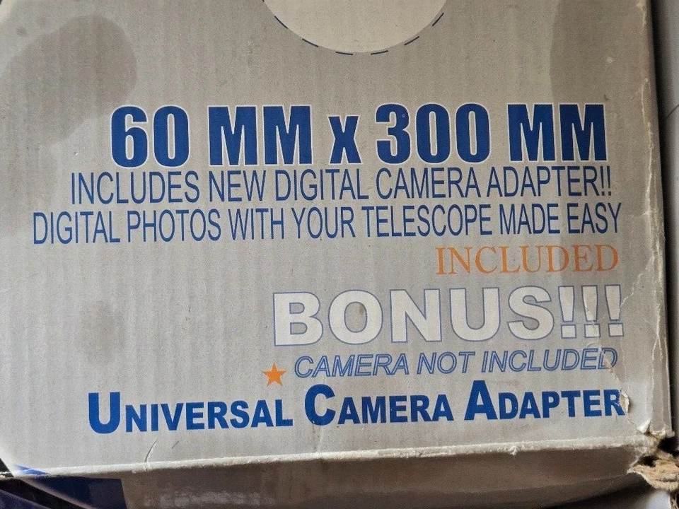 CStar Optics 60MM x 300MM Refractor Telescope - Image 2 of 4