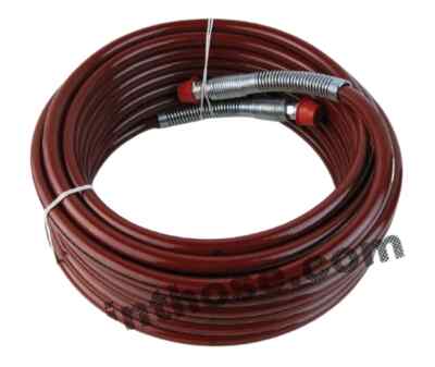 Titan 523043 Maroon 1/4'' x 35' Airless Paint Spray Hose 3300psi