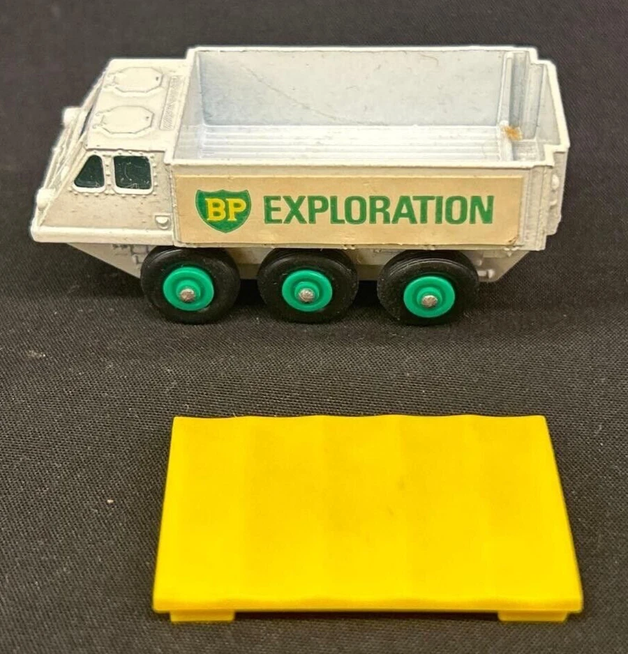 Lesney Matchbox No. 61 Alvis Stalwart BP Exploration Foto 3 de 4