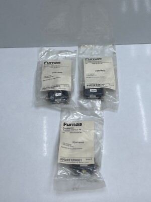 (Lot 3 Teile) Siemens Furnas Zubehör Zusatz Verriegelung Set 49D22125001