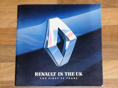 1992 RENAULT Sales Brochure - Renault in the UK: The First 90 Years 1902-1992 - Picture 1 of 12