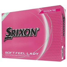NEW Srixon Lady Soft Feel Golf Balls Pink