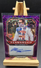 Matt DiBenedetto 2021 Panini Prizm Patented Penmanship PP-MD Auto10/35 M-NM