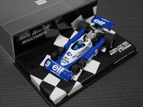 MINICHAMPS TYRRELL P34 Fncb Gp De Monaco 1977 R. Peterson 1/43 Eme Tres