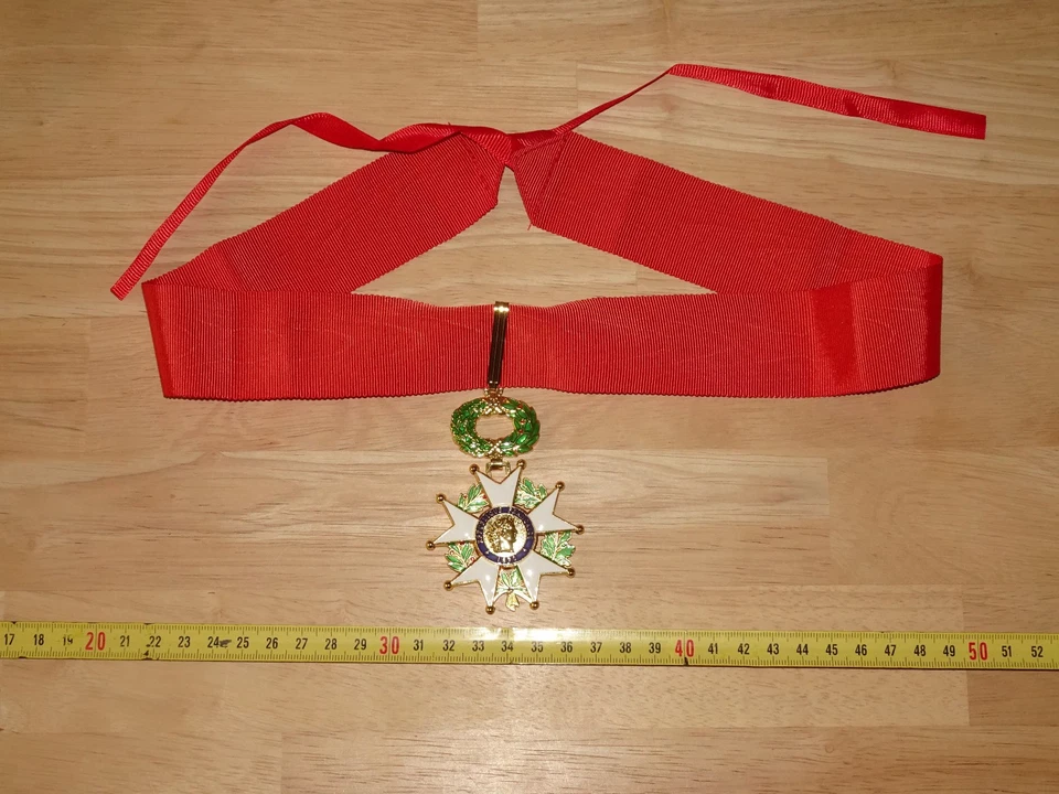 Copie de médaille de commandeur de la Légion d'honneur 3e République 1870 - Photo 2/4