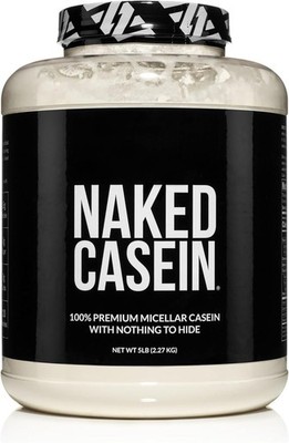 NAKED Casein 5Lb Micellar Casein Protein Powder