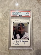 1998 Upper Deck SP Authentic Tony Gwynn Chirography #TG PSA 8 NM-MT MLB Baseball