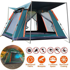 Zelt 4-6 Personen Outdoor Campingzelt Pop Up Automatik Wasserdicht Kuppelzelt DE