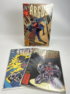 Argus #1 + #2 #4 (1995 DC Comics)