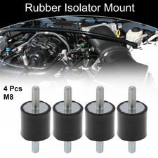 4 St&uuml;ck M8 Gummi Metall Vibrationsd&auml;mpfer Lager Schwingungsd&auml;mpfer 1,18"D