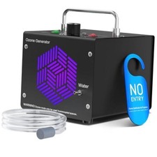 Black Ozone Odor Eliminator Generator for Water & Air - Up to 8000 sq. ft.