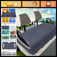 Golf Cart Seat Covers for 2/4-Seater, Microfiber Towel Blanket, Keeps Seats Cool