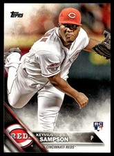 2016 Topps Keyvius Sampson Rookie Cincinnati Reds #333