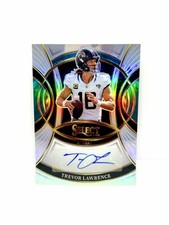 TREVOR LAWRENCE 2025 Select Signatures Silver Prizm Auto Jaguars #SP-TVL