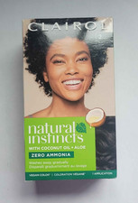 Clairol Natural Instincts Demi-Permanent Hair Dye, 2 Black Hair Color NEW